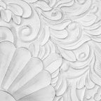 Buffet de rangement sculpté avec motifs floraux, en MDF, 160 cm de large, pour salon et cuisine
