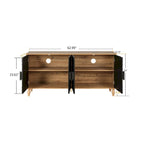 Buffet de rangement sculpté avec motifs floraux, en MDF, 160 cm de large, pour salon et cuisine