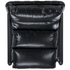 Fauteuil d'appoint rembourré, 76 cm (L) x 86 cm (P) x 81 cm (H), dossier capitonné, salon