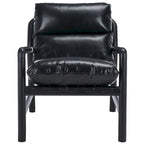 Fauteuil d'appoint rembourré, 76 cm (L) x 86 cm (P) x 81 cm (H), dossier capitonné, salon