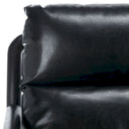 Fauteuil d'appoint rembourré, 76 cm (L) x 86 cm (P) x 81 cm (H), dossier capitonné, salon
