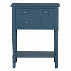 Console étroite (bleu marine)