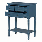 Console étroite (bleu marine)