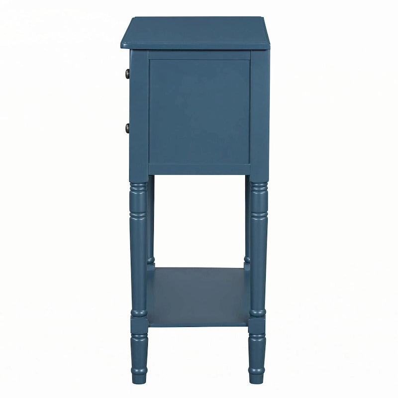 Console étroite (bleu marine)