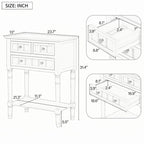 Console étroite (bleu marine)