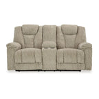 Causeuse inclinable électrique de 76 po, appuie-tête réglable, éclairage d'ambiance à LED, inclinaison zéro gravité, beige