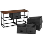 Commode de rangement à 5 tiroirs, table de chevet organisatrice pour dortoir