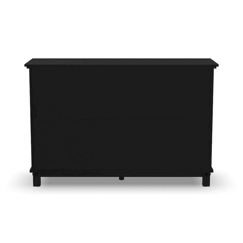 Ensemble de salle à manger rectangulaire 5 pièces avec 4 chaises, blanc lin