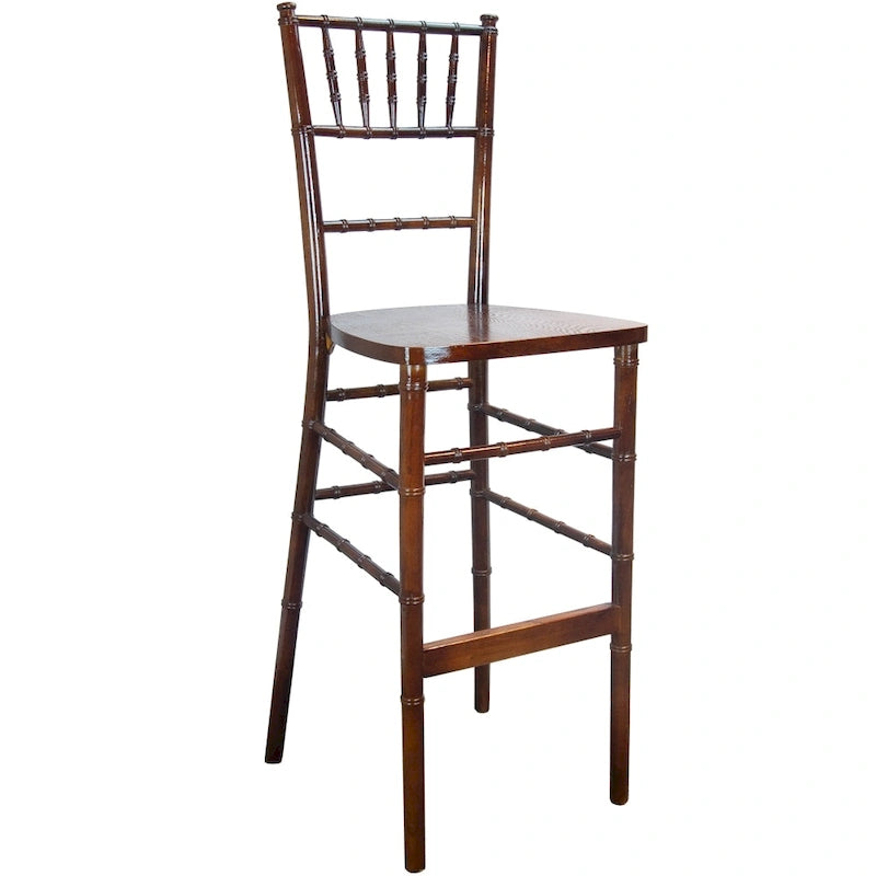 Tabourets de bar Chiavari, cadre en résine empilable, usage commercial et domestique
