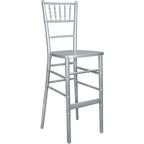 Tabourets de bar Chiavari, cadre en résine empilable, usage commercial et domestique