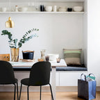 Lot de 2 chaises de salle à manger rétro en plastique moulé Eiffel pour salon, cuisine, bureau chromé, designer
