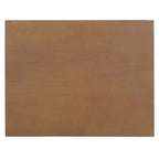 Table d'appoint de rangement en bois de pin gris, 1 tiroir et 2 étagères ouvertes, 45 cm (L) x 35 cm (P) x 76 cm (H)