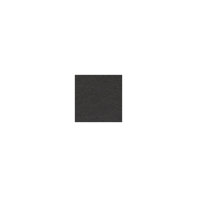 Canapé 3 places en cuir Onyx, côtés en similicuir, base plate, 96" L x 41" P x 35" H