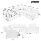 Canapé d'angle inclinable motorisé, canapé inclinable pour cinéma maison