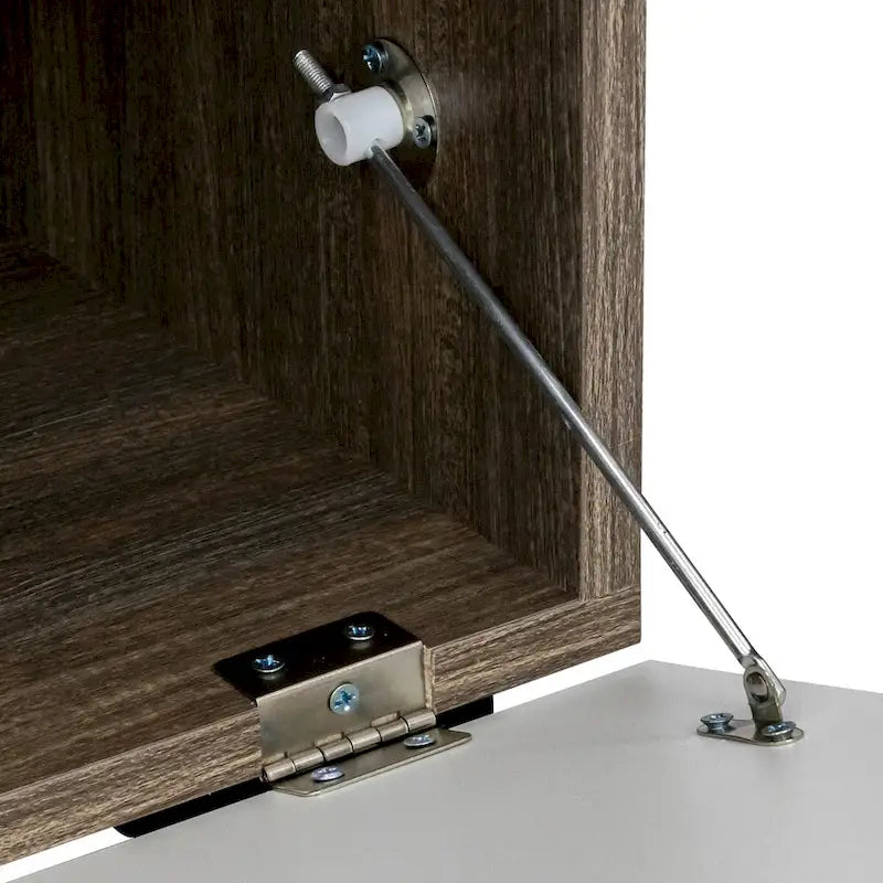 Meuble TV 51" pour téléviseurs jusqu'à 55", lumières LED à couleurs changeantes, console multimédia moderne avec rangement