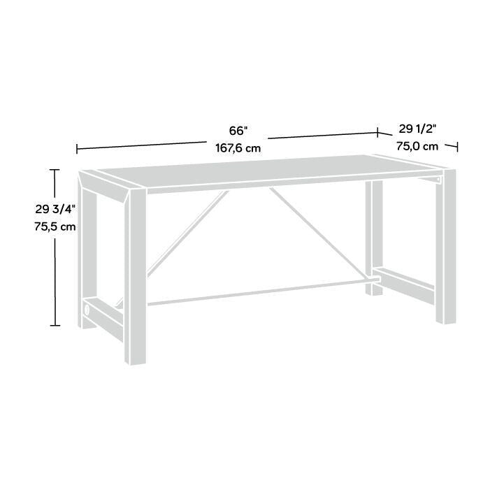 Bureau debout mobile, hauteur réglable 72,4 cm-125,7 cm, surface inclinable, MDF et acier, capacité de 40 kg