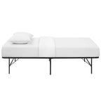 Cadre de lit en acier inoxydable "Brown Horizon" – Taille simple
